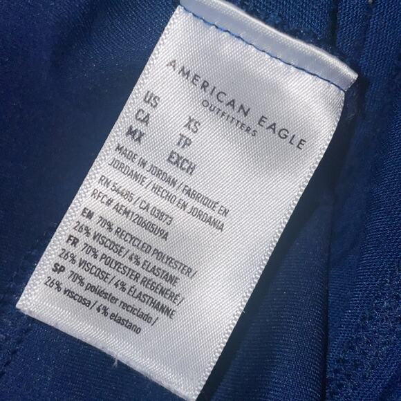 American Eagle Men’s XS Blue Jogger Active Pants - Picture 4 of 6